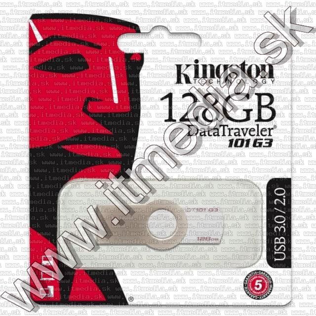 Image of Kingston USB 3.0 pendrive 128GB *DT 101 G3* (IT11177)